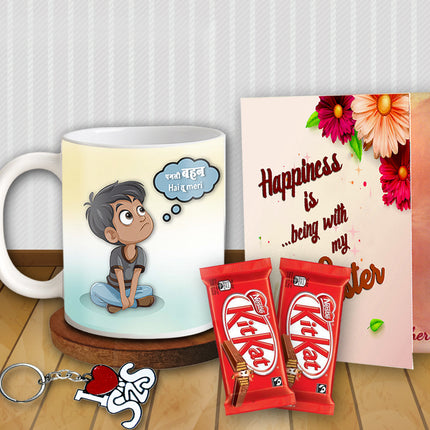 Traditional Rakhi Gift for Sister - Return Gift Set, Festival Box Combo, Raksha Bandhan Gifting Idea