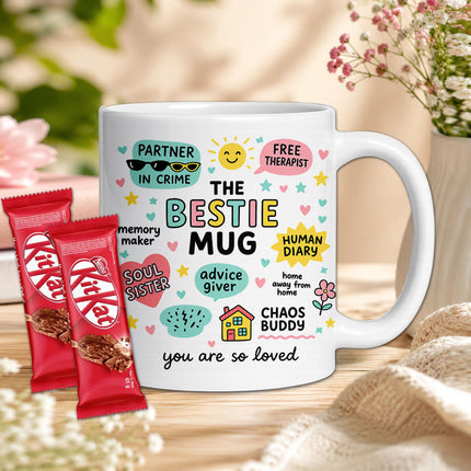 friend cup, best friend mug, bestie mug, coffee mug gift for friend, chocolate gift for friend, friendship chocolate gift, mug and chocolate combo, coffee mug with chocolate, friendship day chocolate combo, friendship day gift box, friendship gift pack, friendship day surprise gift, friendship day present, cute friendship gift, friendship celebration gift, gift for male friend, gift for female friend, gift for bestie, gift for best friend girl, gift for best friend boy, friendship day return gift