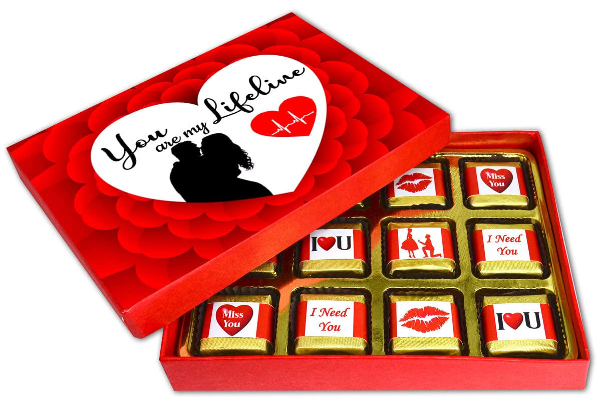 Midiron Valentine’s Day Gifts, Chocolate with Cushion 16*16 inches and Coffee Mug, Birthday Gifts for Wife, Gift For Husband Birthday Special (Pack 3) Ceramic, Paper, Fiber Gift Box  (Multicolor)