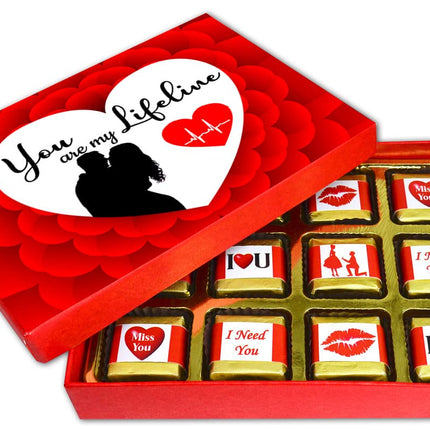 Birthday Gift Set, Valentine Gifts Hamper - Chocolate Gifts for Girlfriend