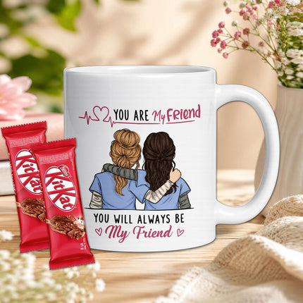 friend cup, best friend mug, bestie mug, coffee mug gift for friend, chocolate gift for friend, friendship chocolate gift, mug and chocolate combo, coffee mug with chocolate, friendship day chocolate combo, friendship day gift box, friendship gift pack, friendship day surprise gift, friendship day present, cute friendship gift, friendship celebration gift, gift for male friend, gift for female friend, gift for bestie, gift for best friend girl, gift for best friend boy, friendship day return gift