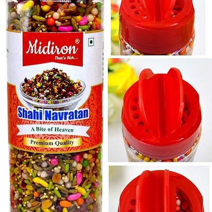 Shahi Navratna Mukhwas - Best Mouth Freshener, Natural Digestive Blend - Midiron