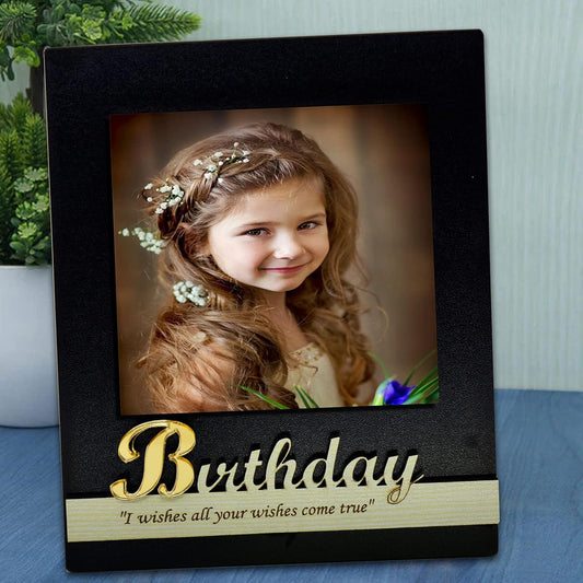 ME & YOU Customize Photo Frame| MDF Birthday Cutout Frame with photo Print on Ceramic Tile| Gift for wife, Husband, Sister, Brother, Girlfriend, Boyfriend and Someone Special On Birthday Gift