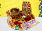 Karwa Chauth Proper Thali With Ritual Kit - Gift On Karwa Chauth, Karwa Chauth Gift Ideas
