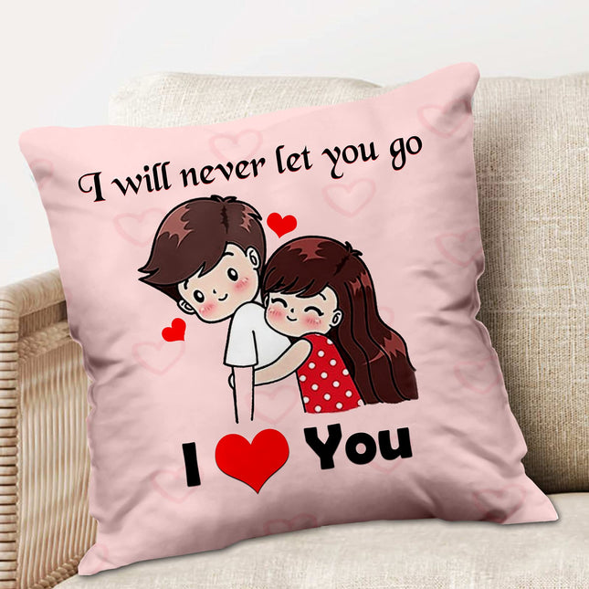 Valentine's  Romantic Gift For Wife, Girlfriend, Husband, Boyfriend & Lover - Mug, Cushion & Chocolate - Midiron