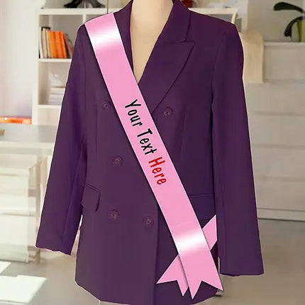 best personlised sash for gift