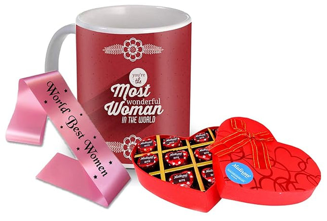 Elegant Women’s Day Sash
Thoughtful Present for Her