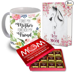 Mother’s Day Gift Set
Mug for Mom
Mother’s Day Greeting Card
Chocolate Gift for Mother
Special Mother’s Day Present