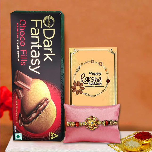 Bhai Rakhi Hamper - Raksha Bandhan Gift Combo, Special Rakhi For Brother, Bhaiya Celebration Set