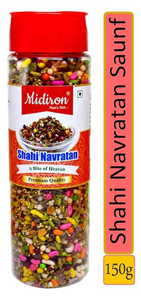 Shahi Navratna Mukhwas - Best Mouth Freshener, Natural Digestive Blend - Midiron