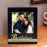 ME & YOU Customize Photo Frame| MDF Birthday Cutout Frame with photo Print on Ceramic Tile| Gift for wife, Husband, Sister, Brother, Girlfriend, Boyfriend and Someone Special On Birthday Gift