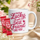 friend cup, best friend mug, bestie mug, coffee mug gift for friend, chocolate gift for friend, friendship chocolate gift, mug and chocolate combo, coffee mug with chocolate, friendship day chocolate combo, friendship day gift box, friendship gift pack, friendship day surprise gift, friendship day present, cute friendship gift, friendship celebration gift, gift for male friend, gift for female friend, gift for bestie, gift for best friend girl, gift for best friend boy, friendship day return gift