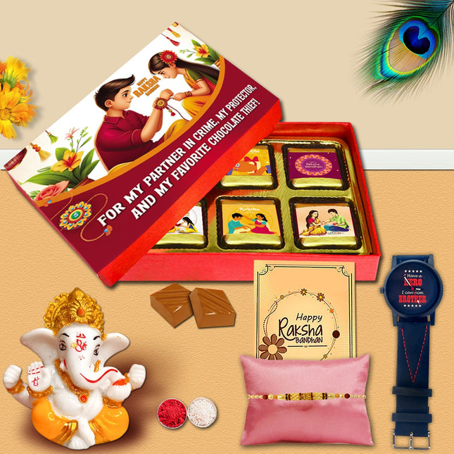 Best Rakhi Gift Brother – Rakhi For Brother Combo, Raksha Bandhan Gift For Brother, Unique Rakhi For Brother