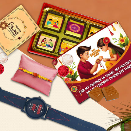 Best Gift For Brother On Rakhi – Rakhi For Brother Combo, Raksha Bandhan Gift For Brother