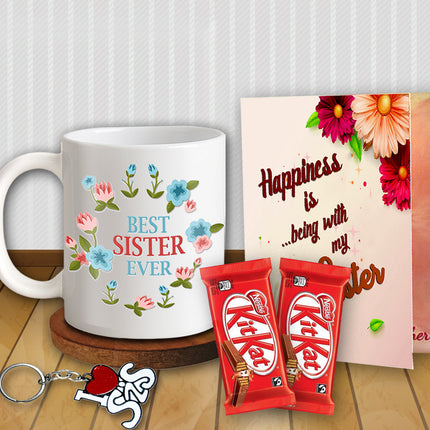 Return Gift for Sister - Raksha Bandhan Gift Combo, Festival Gifting Box, Rakhi Gift for Sister