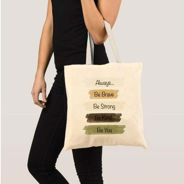 Premium Quality Canvas Tote Bag for Women, Multi-purpose Handbag for Girls, Waterproof Inner Lining with 1 Zipper Pocket & 3 Inner Pockets