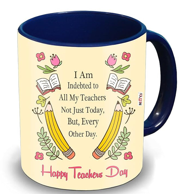 Best Coffee Mug for Teacher - Gift from Students, Creative Teacher Day Present, Educational Appreciation Gift