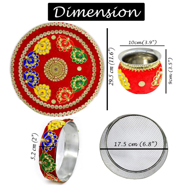 Complete Karwa Chauth Pooja Ritual Kit – Celebrate Tradition with Grace and Devotion