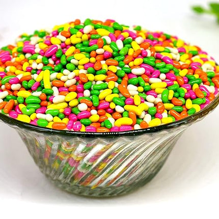 Colourful Saunf - Sweet Mouth Freshener, Traditional Indian Mukhwas for Digestion, Fresh Breath & After-Meal Refreshment - Midiron