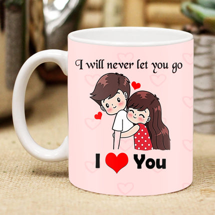 Valentine's  Romantic Gift For Wife, Girlfriend, Husband, Boyfriend & Lover - Mug, Cushion & Chocolate - Midiron