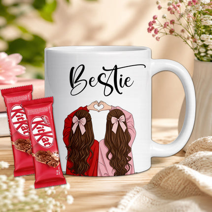 friend cup, best friend mug, bestie mug, coffee mug gift for friend, chocolate gift for friend, friendship chocolate gift, mug and chocolate combo, coffee mug with chocolate, friendship day chocolate combo, friendship day gift box, friendship gift pack, friendship day surprise gift, friendship day present, cute friendship gift, friendship celebration gift, gift for male friend, gift for female friend, gift for bestie, gift for best friend girl, gift for best friend boy, friendship day return gift