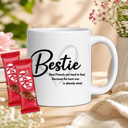 friend cup, best friend mug, bestie mug, coffee mug gift for friend, chocolate gift for friend, friendship chocolate gift, mug and chocolate combo, coffee mug with chocolate, friendship day chocolate combo, friendship day gift box, friendship gift pack, friendship day surprise gift, friendship day present, cute friendship gift, friendship celebration gift, gift for male friend, gift for female friend, gift for bestie, gift for best friend girl, gift for best friend boy, friendship day return gift