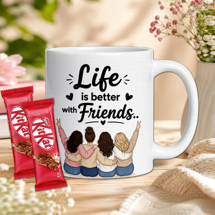 friend cup, best friend mug, bestie mug, coffee mug gift for friend, chocolate gift for friend, friendship chocolate gift, mug and chocolate combo, coffee mug with chocolate, friendship day chocolate combo, friendship day gift box, friendship gift pack, friendship day surprise gift, friendship day present, cute friendship gift, friendship celebration gift, gift for male friend, gift for female friend, gift for bestie, gift for best friend girl, gift for best friend boy, friendship day return gift