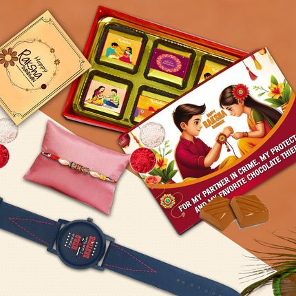 Best Rakhi For Brother – Rakhi Hampers For Brother, Rakhi Gift Pack For Brother, Rakhi Gift Set For Brother