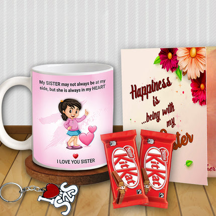 Rakhi Return Gift for Sister - Festival Gift Set, Traditional Gift Combo Box