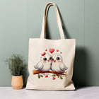 Elegant Canvas Tote Bag for Women, Large Hand Bag with Waterproof Inner Fabric, 1 Zipper Pocket Office, Shopping & Daily Use