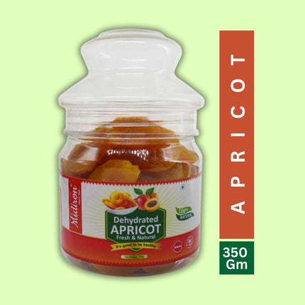 Midiron Dried Apricot, Seedless Dried Apricot, Dehydrated Khubani Apricots 350gm - Midiron