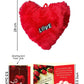 Budget-friendly Valentine gifts, Heart Shaped Toy gift for wife

