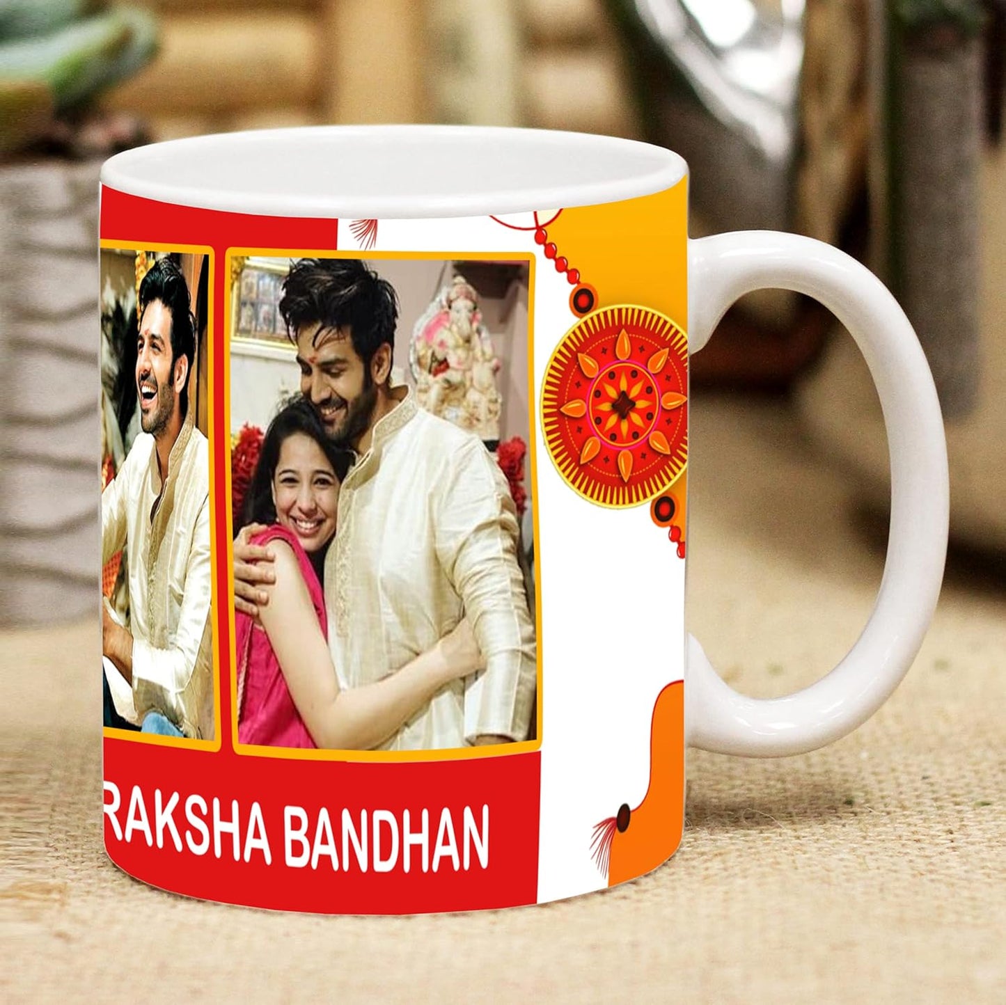 Customize Mug, Coffee Mug , Mug, Unique Gift for Raksha Bandhan 
