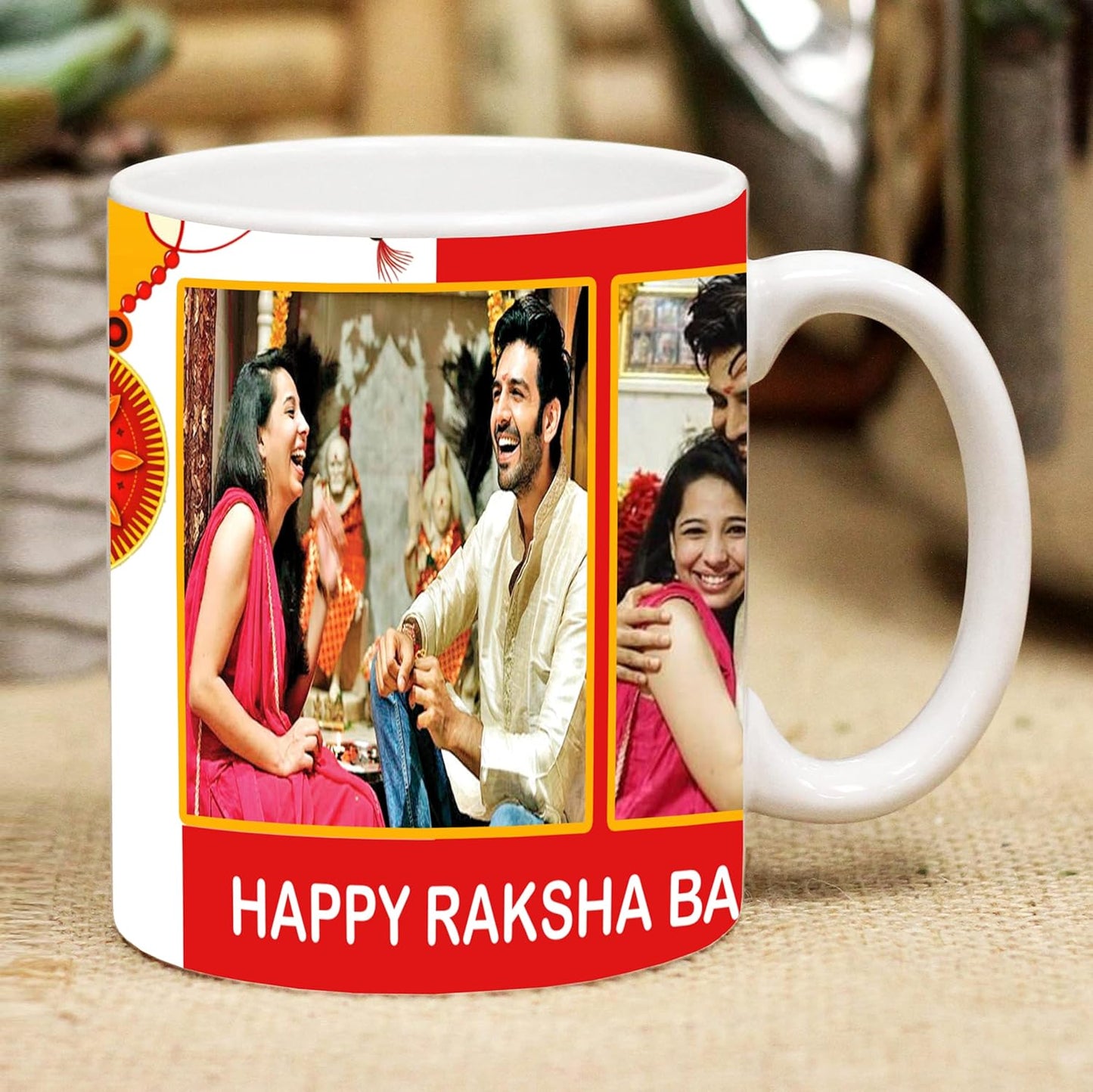 Customize Mug, Coffee Mug , Mug, Unique Gift for Raksha Bandhan 
