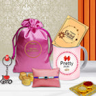 Pearl rakhi thread with stones,Fancy rakhi with multicolor thread,Brother rakhi with modern design


