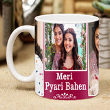 Customize Mug, Coffee Mug , Mug, Unique Gift for Raksha Bandhan 
