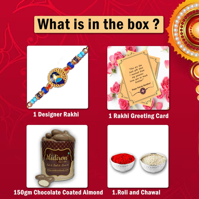 Best Gift For Brother On Rakhi – Rakhi Gift Pack For Brother, Rakhi Set For Brother, Rakhi Combo For Brother