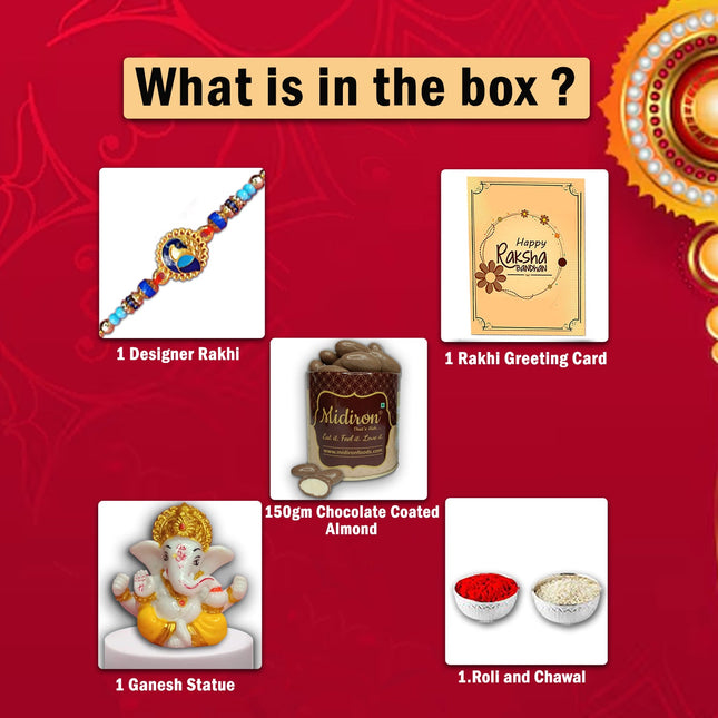 Best Gift For Brother On Rakhi – Rakhi Gift Set For Brother, Rakhi And Gift For Brother, Raksha Bandhan Gift Pack For Brother