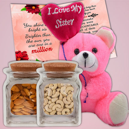 Gifts on Raksha Bandhan - Exclusive Rakhi Gift Hampers for Sister with Celebration Surprises