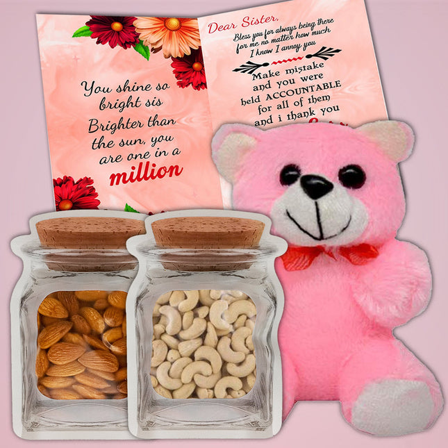 Rakhi Gifts for Sisters - Special Raksha Bandhan Gift Hamper with Traditional and Trendy Surprises