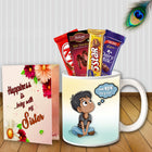 Gift Hamper for Sister on Raksha Bandhan - Return Gift Combo Box, Rakhi Gift Set