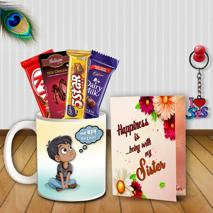 Raksha Bandhan Surprise Gift for Sister – Cute Rakhi Return Gifts and Festive Hampers