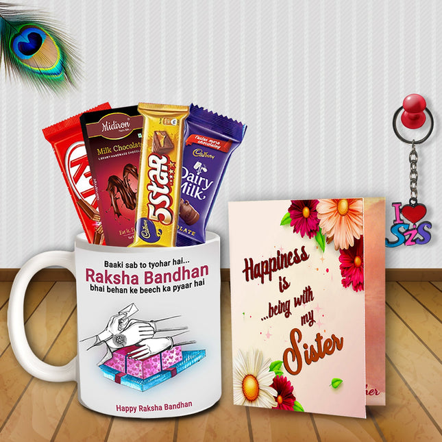 Rakhi Gift Pack for Sister - Return Gift Combo Box, Raksha Bandhan Present