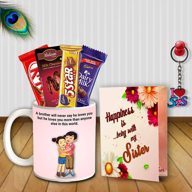Return Gift for Sister - Rakhi Special Combo Set, Raksha Bandhan Hamper