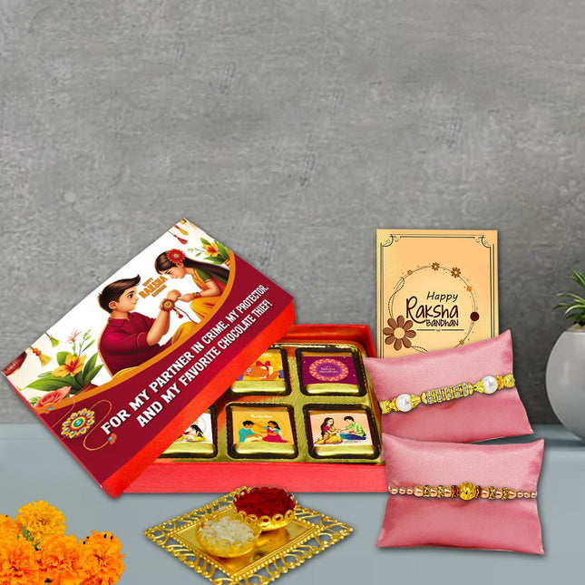 Best Raksha Bandhan Gift For Brother – Rakhi Gift For Bro, Rakhi Hamper Brother, Rakhi With Love For Brother