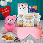 Mother’s Day Dry Fruits Gift Hamper - Top Gift Ideas for Mom with Greeting Card & Thoughtful Mom's Day Present