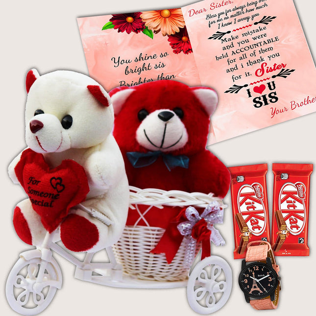 Elegant Rakhi Bandhan Gifts for Sister - Unique Gifts for Sister on Rakhi, Best Raksha Bandhan Gift