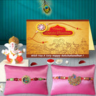 Ganesh Murti with Rakhi Set of 2 – Raksha Bandhan Gift Combo for Brother