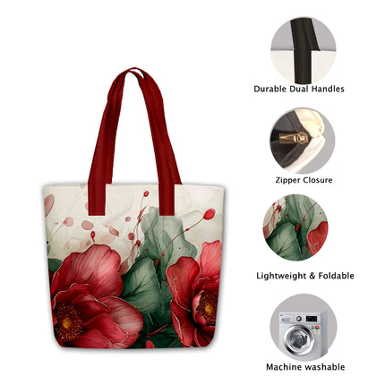 Office Tote Bag for Girls
Spacious Tote Bag for Women
Tote Bag with Zipper Closure
Tote Bag for Daily Use