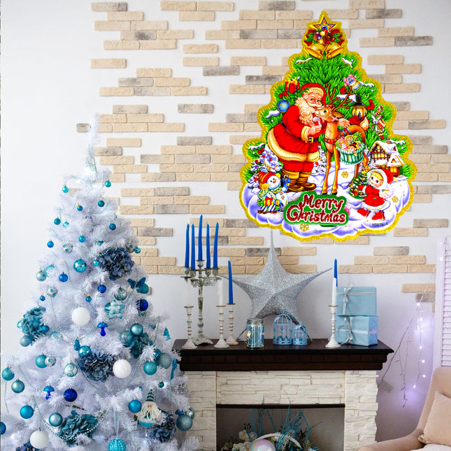 Holiday stickers for walls
Christmas decals for windows
Xmas decorative stickers
Festive wall stickers